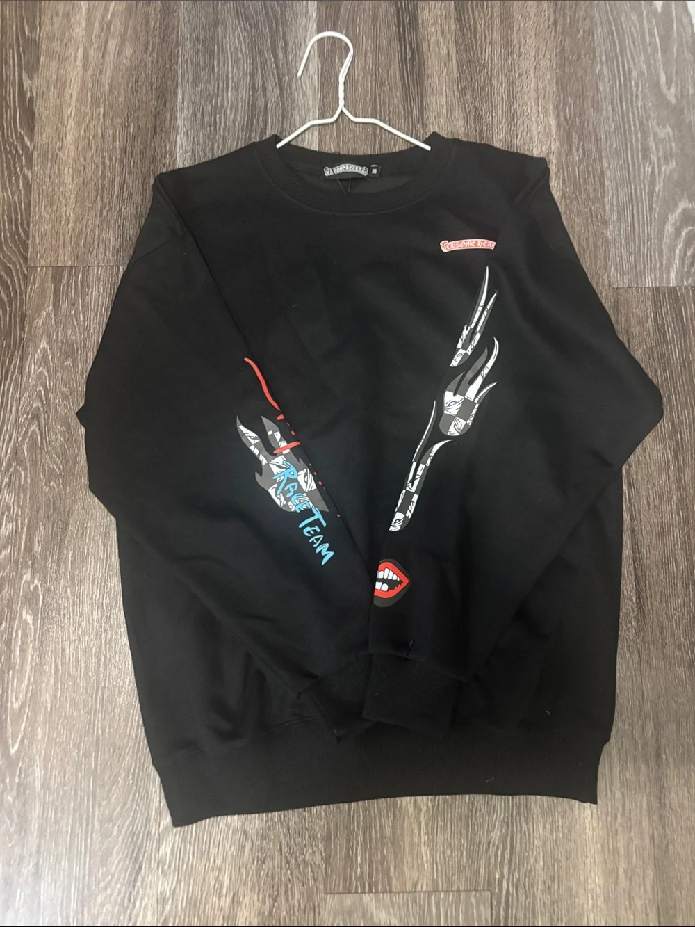 Chrome Hearts stay fast matty boy Crewneck